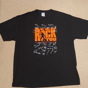 Vintage We Will Rock You Musical TShirt